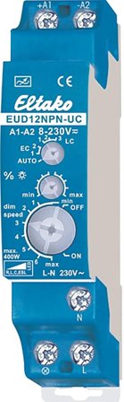Eltako 21100806 Dimmer 230 V, 0-400 VA, IP20, Elfordeling & strømforsyning
