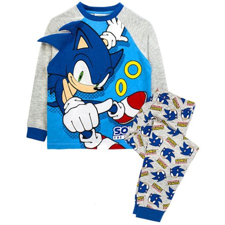Sonic The Hedgehog Barn/Barn Spikar 3D Pyjamas Set 8-9 År