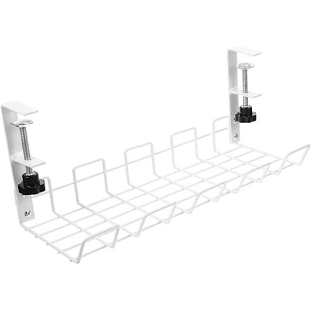 Kabelstyring Under Bord Som Ledningskurvbakke Til Kabelorganisering Aftagelig Uden Bor Ledningsstyringsstativ Som Computer Kabelstyring Under Bord St