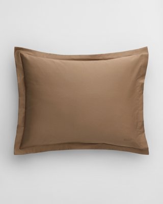 GANT - Putetrekk i sateng 50x70cm og 70x100cm taupe beige