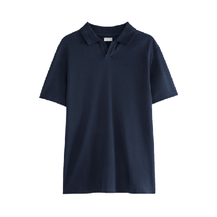 Filippa K Stretch Cotton Polo T-Shirt T-shirts Herr Blå XL