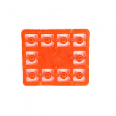 Attractor beads 5mm - Fl. Red