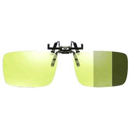 Natkørsel Clip-On Briller Filter Lysblokering For Bedre Syn Udendørs Fiskeri Cykling Natkørsel