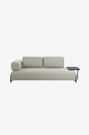 Kave Home - COMPO sofa 3-seter - Beige - 3-seters sofaer - Fra Homeroom