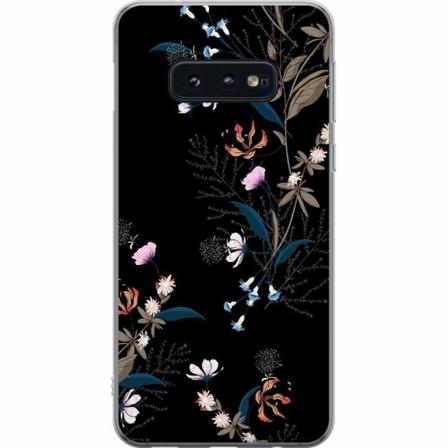 Samsung Galaxy S10e Genomskinligt Skal Blommor