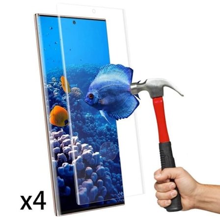 PROSHOP härdat glas för Samsung Note 20 Ultra - HD skärmskyddsglas Anti-damm skärmskydd