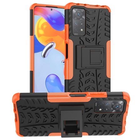 Offroad Xiaomi Redmi Note 11S 5G / Xiaomi Redmi Note 11 Pro skal - Orange