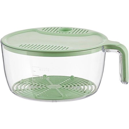 Risvaskesi, bærbar risrenser si med låg, ris-si