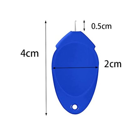 10 kpl neulansyöttäjiä, muovinen DIY-pujotin, muovinen neulapujotin