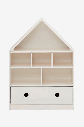 Loft24 - Bokhylle Alpi - Hvit - Barnehyller & oppbevaring - Fra Homeroom