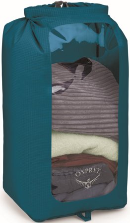 Osprey Dry Sack window kuivapussi, 35 L, petrooli