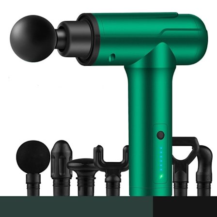 Muskelmassager med LED-laddningsindikator, 6 massagehoveder