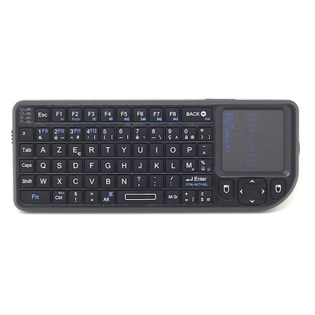 Mini X1 Ultra Mini 2.4G Trådlöst Tangentbord med Touchpad Mus för Bärbara datorer/Datorer//Smart TV/Andro
