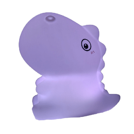 CarloBaby LED-Nattlampa Dino Inredning Unisex Vit ONESIZE