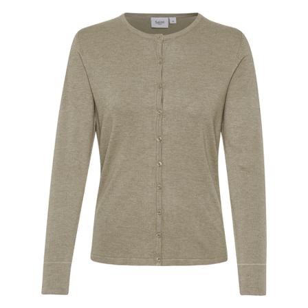 Saint Tropez Mila R-Neck Cardigan inbo, Dame Cardigans, Størrelse: XS