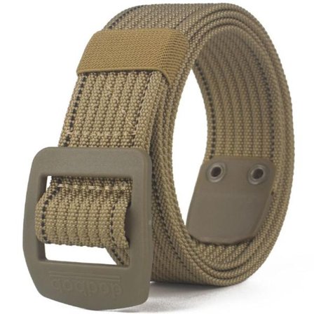 Flätat bälte Nylon Midjeband KHAKI