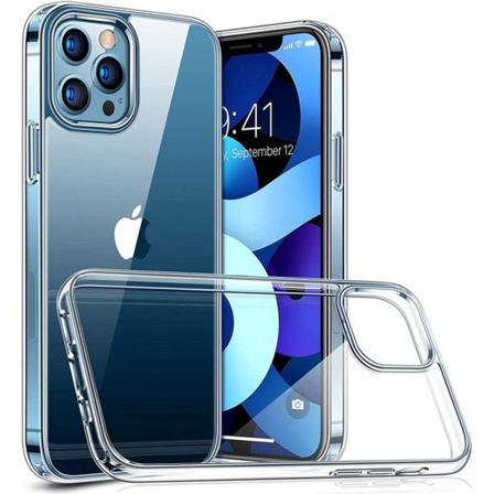 iPhone 12 Pro Max Cover Clear 2mm Blød Plast Transparent