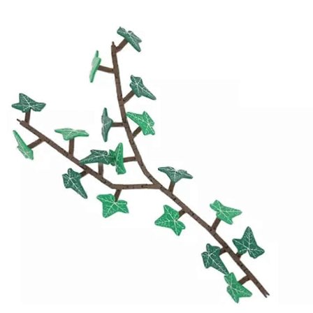 Murgröna Kylskåpsmagnet med Rörliga Stammar, 3D-Printade Magneter för Kylskåp (FMY)