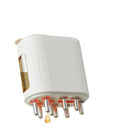 Elektrisk Hoved Hovedbund Massager Hår Vækst Olie Serum Kam Vandtæt Hoved Scratcher