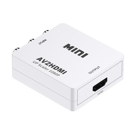 RCA (AV) till HDMI-adapter Vit