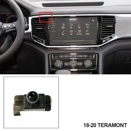 Biltelefonholder clip stand speciel base til VolksWagen VW Golf 6 7 8 POLO PLUS TCROSS Tiguan LX Passat Touran L~05688