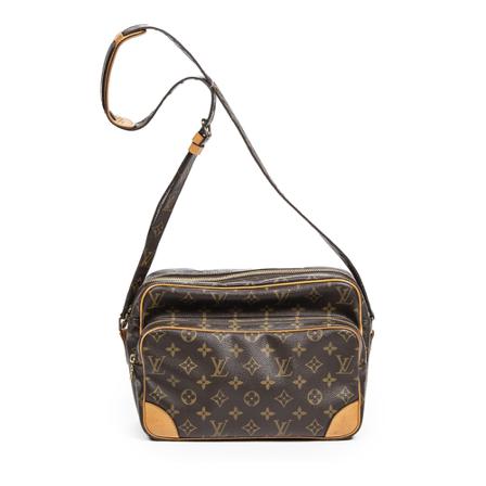 Louis Vuitton Vintage, Nil Bruin, Dames, Maat:ONE Size,Canvas