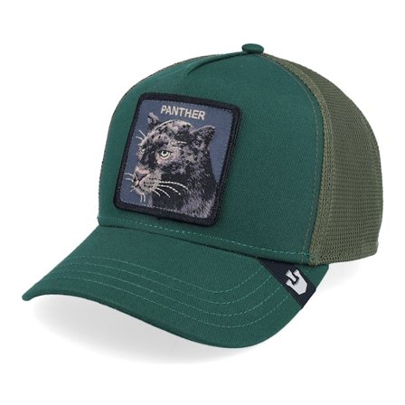 Goorin Bros. - Grønn trucker Caps - Premium Panther Green Trucker @ Hatstore