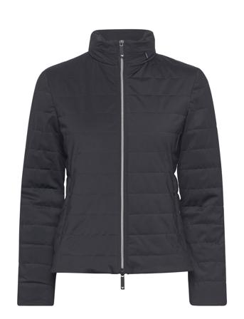 Blouson Jacket Fôret Jakke Svart Emporio Armani*Betinget Tilbud