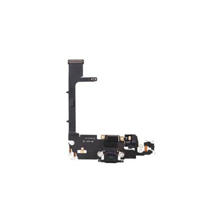Iphone 11 Pro Laddkontakt Med Flex - Svart Svart