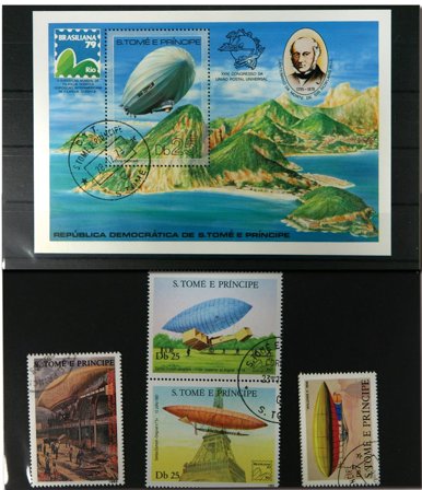 Zeppelin St. Tome 1 miniark og 3 sæt