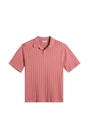 J.Lindeberg - Simon Stripe Polo - Fashion - Brown - Men - S