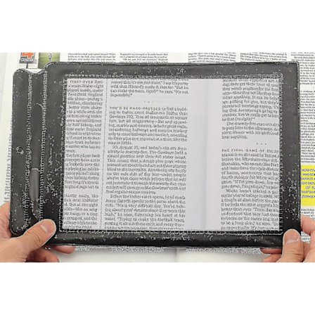 A4 Förstoringsglas Ark Hela Sidan Stort Förstoringsglas Läshjälp Lins