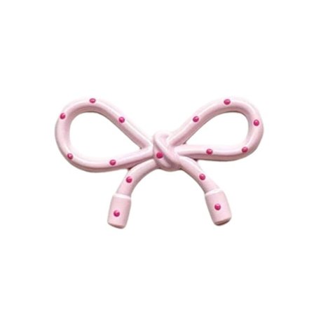 Rosa prickig rosett femuddig stjärna huvudbonad Urholkad rosett slips stjärntillbehör Y3