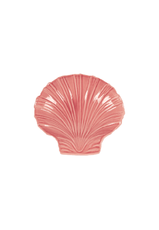 Pick A Poppy Shell Skål Mellan - 20x18 Cm Skålar Rosa