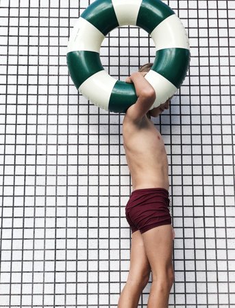 Petites Pommes Anna Swim Ring - Green - 3-6Y Max. weight: 30 kg