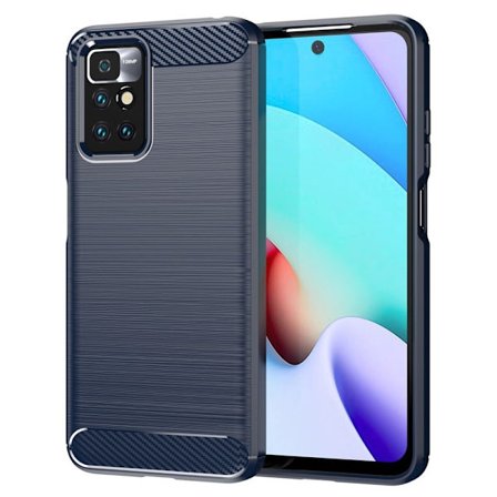 Carbon Flex Xiaomi Redmi 10 Prime / Xiaomi Redmi 10 skal - Blå
