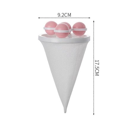 3 stk. Gjenbrukbar hårfilterrenser for vaskemaskin, lofilter i netting for vaskemaskin, looppsamler for kjæledyrhusholdning - C