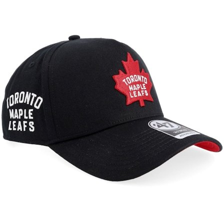47 Brand - NHL Černá adjustable Kšiltovka - Hatstore Exclusive x Toronto Maple Leafs Vintage Sure Shot MVP Mesh Black/Red Adjustable @ Hatstore