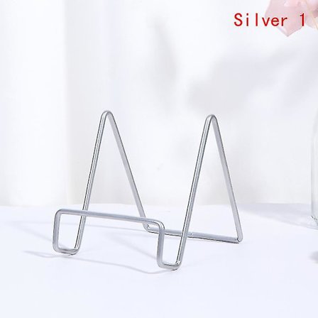 Jernkunst Display Stativ Tallerkenstativ Tallerken Ramme Bokholder Hjemmedekor