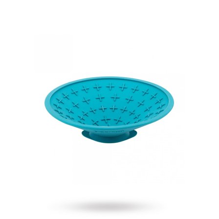 LickiMat - LickiMat Splash Lyseblå Hundeskål Med Sugekopp