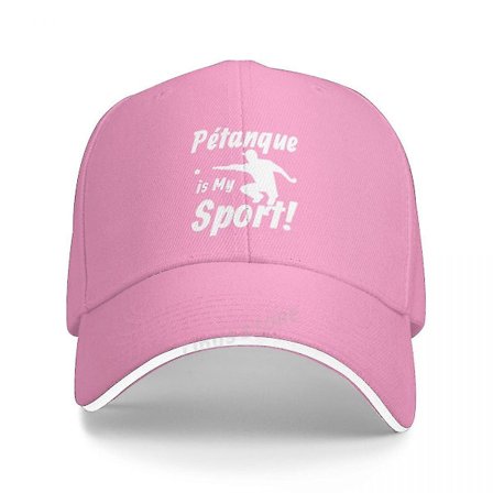 Petanque Boule Baseball Caps Sommer Mote Justerbar Petanque Er Min Sports Hatter Peaked Cap (FMY)
