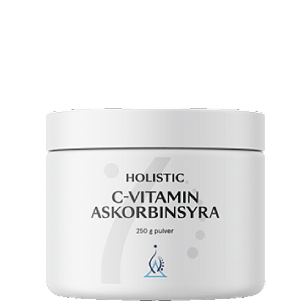 Holistic Vitamin C Askorbinsyre Pulver 250 g