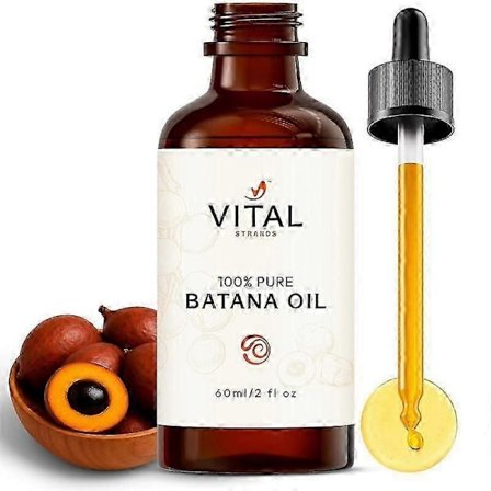 Vital Strands Orgaaninen Batanaöljy hiusten kasvuun kaikille hiustyypeille 60ml