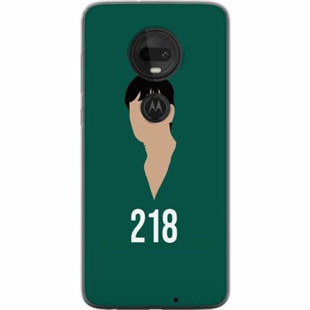 Motorola Moto G7 Mjukt Skal - Squid Game