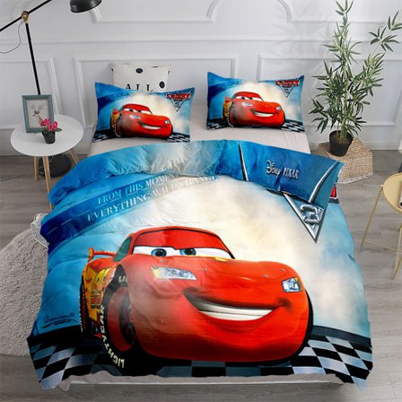 Tegneseriebiler Digitalt Trykk Dynesett