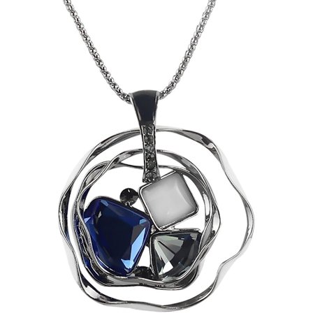 Lang kæde halskæde til elegante kvinder vedhæng halskæde med ,ZQKLA