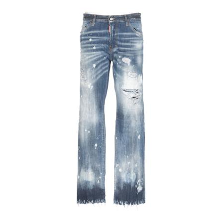 Dsquared2, Dsquared 2 Jeans Blue Blauw, Heren, Maat:L