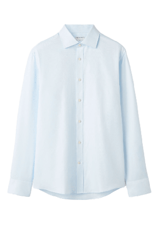 Tiger of Sweden Adley C Shirt Stand-Up Collar Skjortor Herr Blå 42