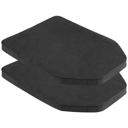 Beskyttelsesplate, sett med 2 beskyttelsesplater for taktisk vest. Innerplate EVA-skum ryggsekkinnlegg for CS-spill paintball jakt Airsoft skuddsikker