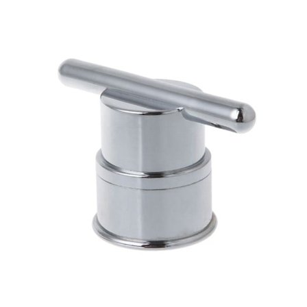 Galvaniseret Plast Enkelt Hul Bruser Dør Knap Håndtag